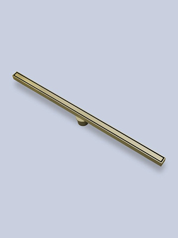Душевой трап (лоток) AltroBagno Supremo 071237 OrSp (80), матовое золото