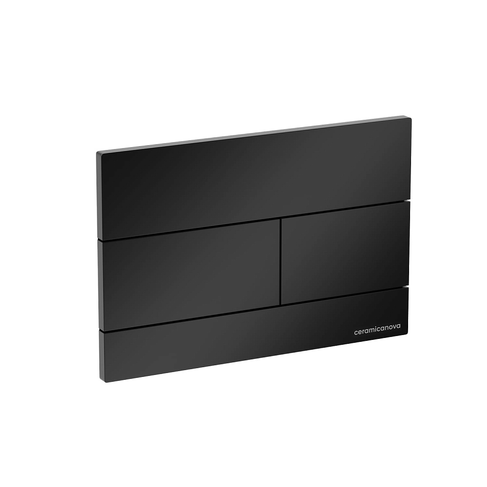 Кнопка смыва Ceramicanova Balance Rect CN12-004MB  черный матовый