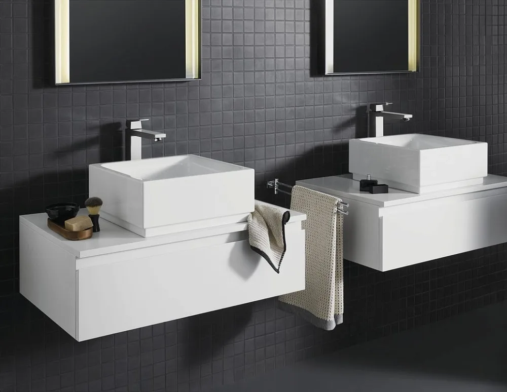 Смеситель для раковины Grohe Eurocube 23406000 Sancos — официальный сайт