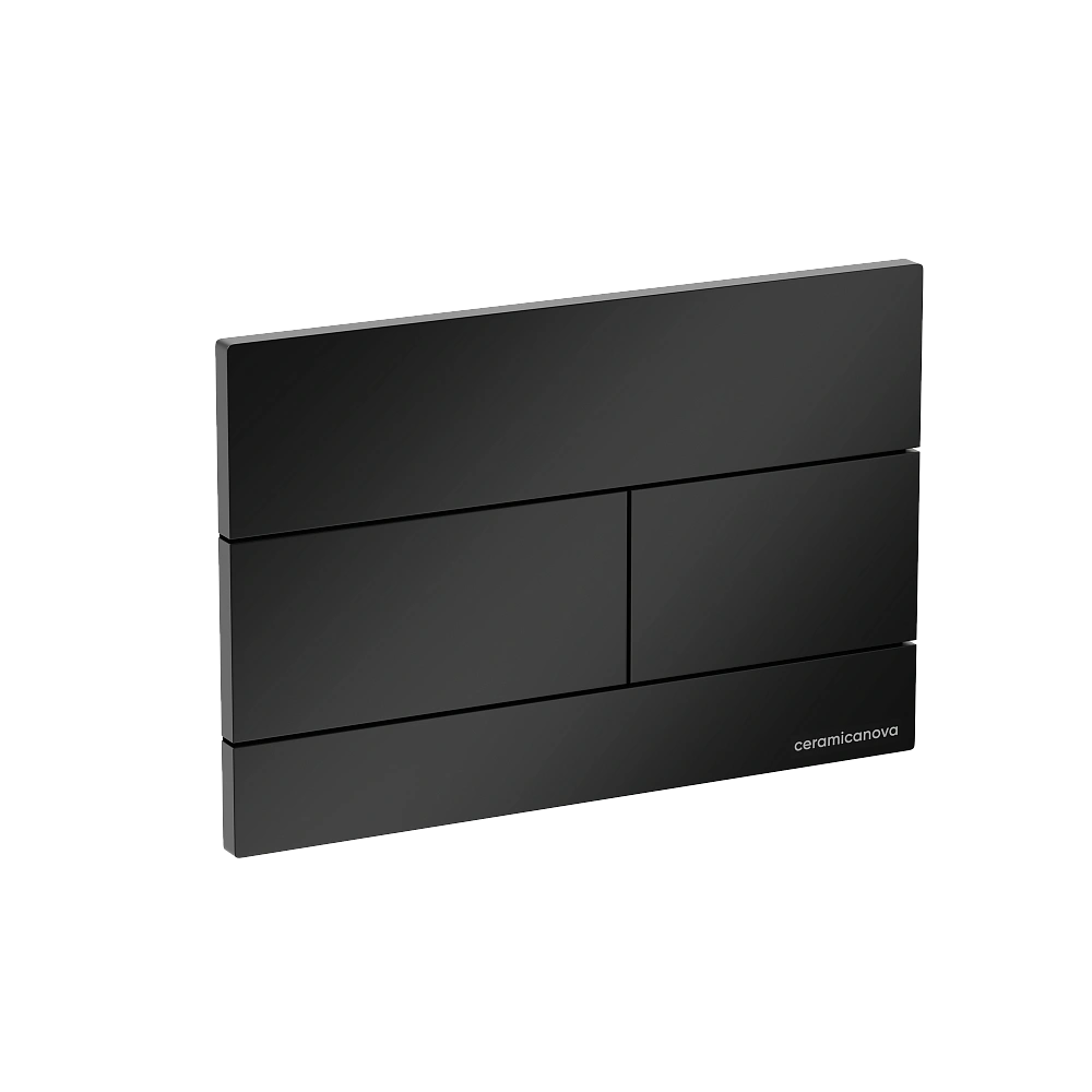 Кнопка смыва Ceramicanova Balance Rect CN12-004MB  черный матовый Sancos — официальный сайт