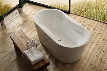 Акриловая ванна BelBagno 170x80 см, BB407-1700-800