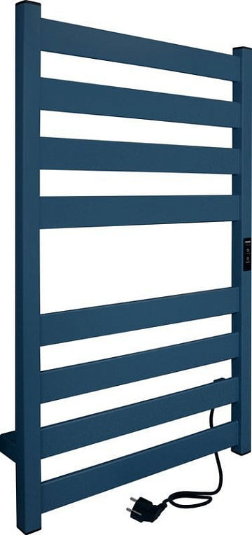 Полотенцесушитель электрический Indigo Oktava Slim 5 LСLOKS5E80-50MFRt синий