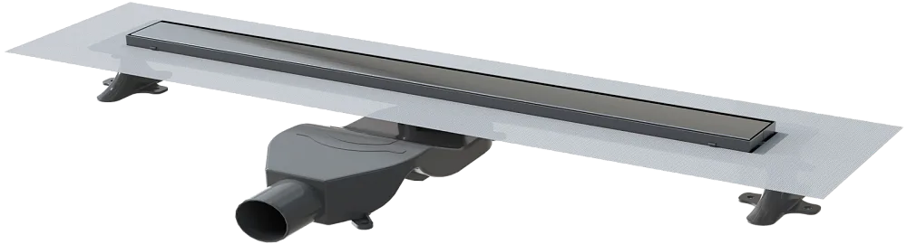 Душевой трап (лоток) Boheme Premium Linear 80 см, gun metal Sancos — официальный сайт