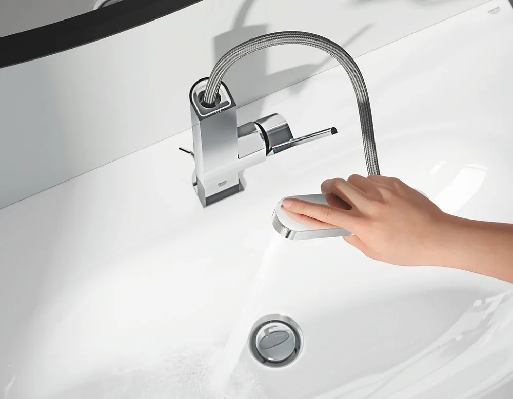 Смеситель для раковины Grohe Plus 23843003 Sancos — официальный сайт