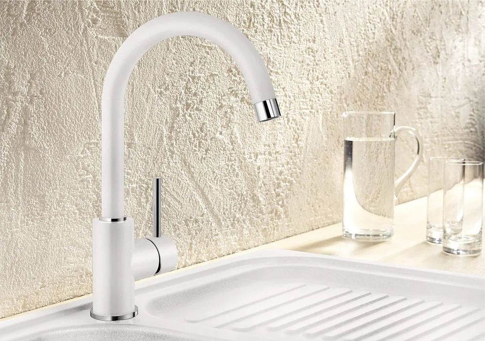 Смеситель для кухни Blanco Mida Silgranit 524204 Sancos — официальный сайт