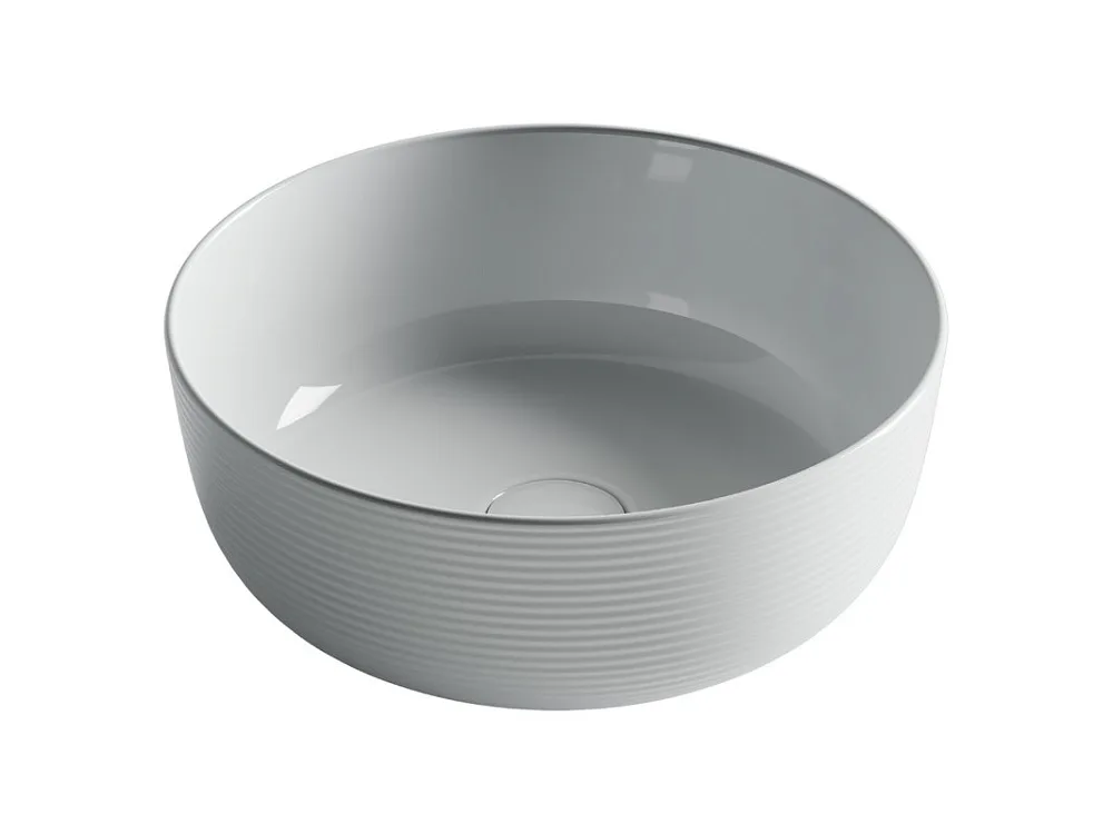 Накладная раковина Ceramicanova Element CN6073 белая глянцевая Sancos — официальный сайт