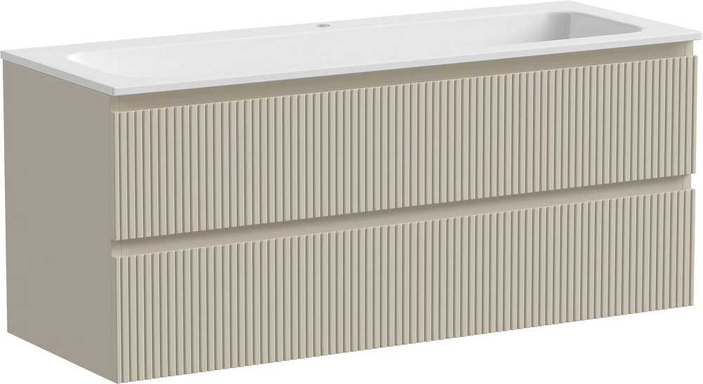 Тумба под раковину Sancos Snob T 120 подвесная Beige soft (капучино), SNT120CE