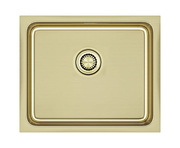 Мойка кухонная Paulmark Vista PM305444-LG, светлое золото