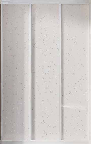 Душевая дверь в нишу Ravak Supernova ASDP3-100 Pearl, 200, профиль белый