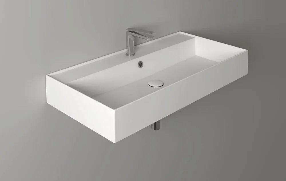 Раковина Simas Agile AG91 bi*1 91x46 см Sancos — официальный сайт