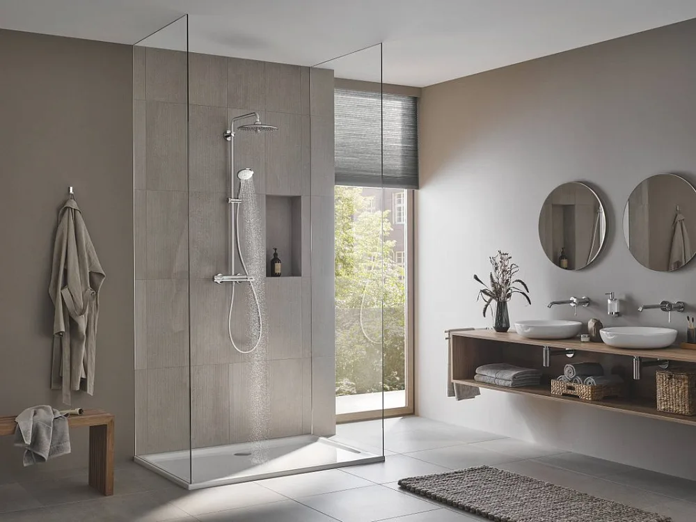 Душевая стойка Grohe Euphoria System 260 27296003 Sancos — официальный сайт