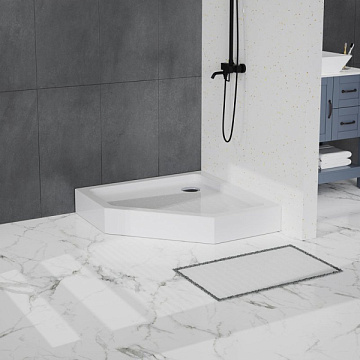 Поддон для душа BelBagno TRAY-BB-P-90-15-W
