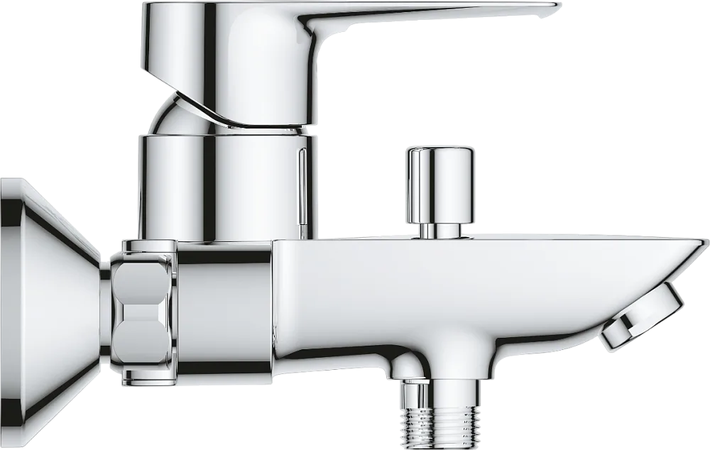 Смеситель для ванны с душем Grohe BauLoop 23602001, хром Sancos — официальный сайт