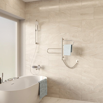 Полотенцесушитель электрический Vincea VTD-1R1CE 44x60 хром
