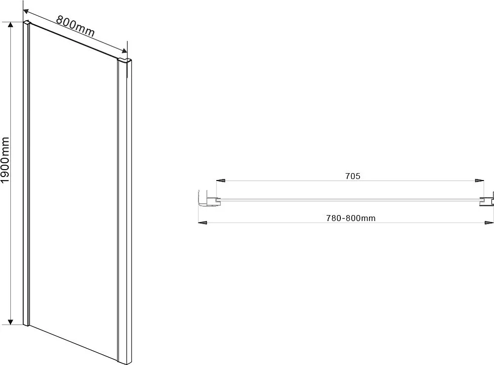 Душевой уголок Vincea Intra VSR-1I809080CL 90x80 см, профиль хром, стекло прозрачное Sancos — официальный сайт