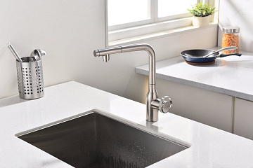 Смеситель для кухни Paulmark Urban Ur213104-NI никель