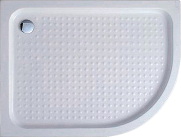 Поддон для душа Cezares Tray TRAY-A-RH-100/80-550-15-W-L R100х80 L, с сифоном
