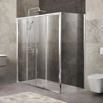 Душевой уголок BelBagno Unique UNIQUE-AH-21-170/200-80-C-Cr