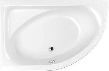 Акриловая ванна WHITECROSS Aquarella 170x110 см, левая, 0108.170110.100