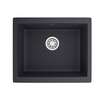 Мойка кухонная Emar Quartz EMQ-1555.P, морион