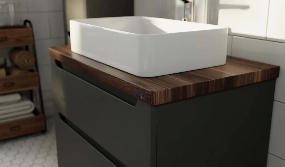 Тумба под раковину без столешницы Jorno Wood 80, серая Sancos — официальный сайт