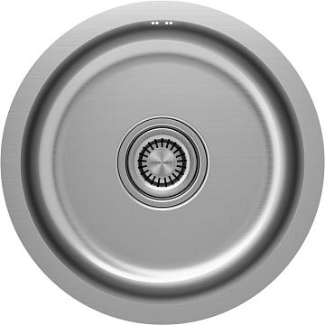 Мойка кухонная Paulmark Werra PM404646-BS брашированная нержавеющая сталь