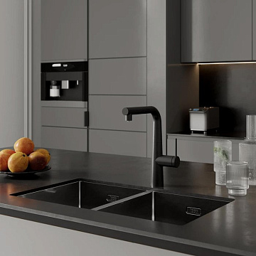 Смеситель для кухни IDDIS Pure PURBLPFi05 черный