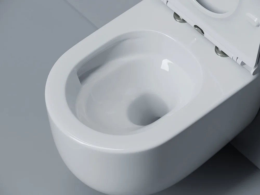 Унитаз подвесной Ceramicanova Voga CN4012T белый  Sancos — официальный сайт