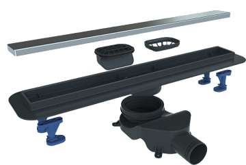 Душевой трап (лоток) BelBagno Luce BB-LD-LUCE-70-CR 65 см, хром