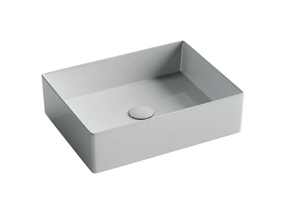 Накладная раковина Ceramicanova Element CN6069 белая глянцевая Sancos — официальный сайт
