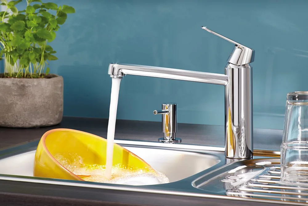 Смеситель для кухни Grohe Eurosmart Cosmopolitan 30193000 Sancos — официальный сайт