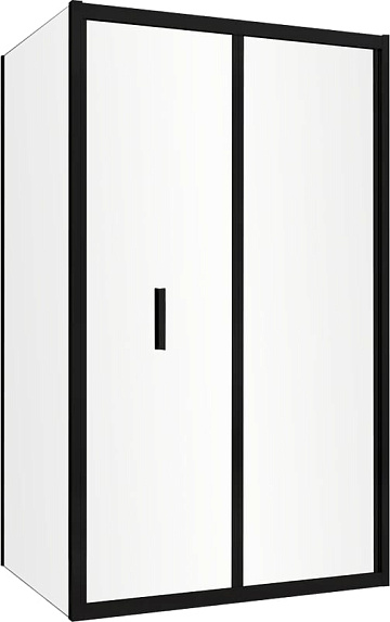 Душевой уголок Abber Sonnenstrand AG07090B-S80B 90x80, профиль черный, стекло прозрачное