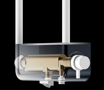 Душевая стойка AQUAme AQM8003B, черная