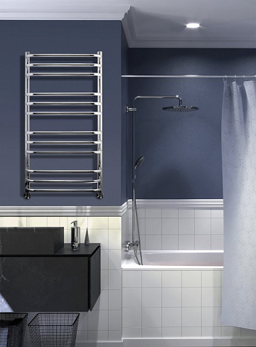 Полотенцесушитель водяной Indigo Brace LBCW100-50 серебристый
