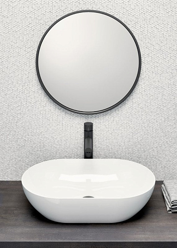 Накладная раковина GSI Pura 60x37, овальная