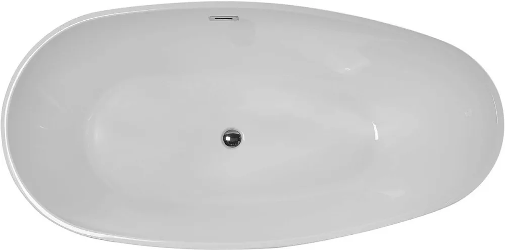 Акриловая ванна Swedbe Vita 8806 170x85 см, правая, отдельностоящая, белая, овальная, с каркасом, со Sancos — официальный сайт