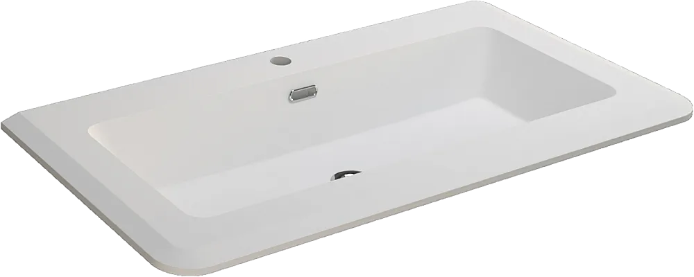 Мебельная раковина Cezares Stylus 50264 Bianco opaco 95 см Sancos — официальный сайт