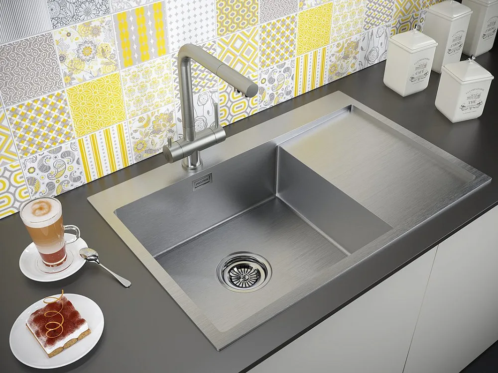 Смеситель для кухни Paulmark Skalen Sk213020-SS Sancos — официальный сайт