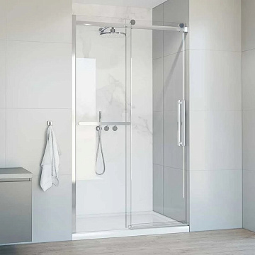 Душевая дверь в нишу Vincea Como Soft VDS-1CS130CL 130 см профиль хром