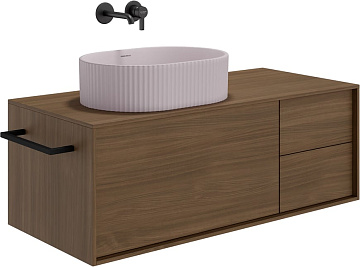 Накладная раковина KERAMA MARAZZI Vento 50 мальва матовая