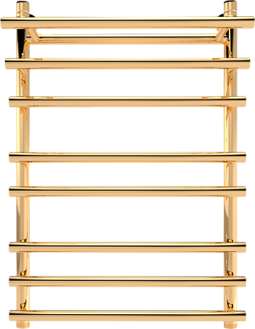 Полотенцесушитель водяной Indigo Just Shelf LJSHW80-50GDK3, золотой