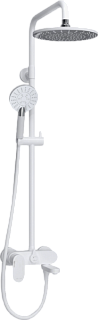 Душевая стойка Wasserkraft Mindel 8500 A185.067.058.WM, белая