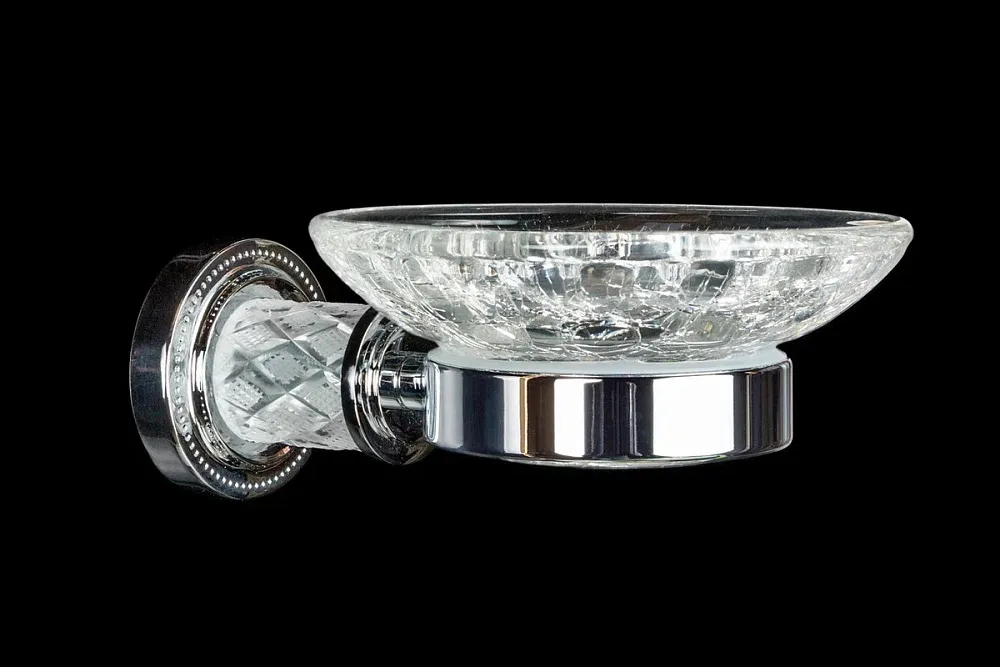 Мыльница Boheme Murano Cristal 10903-CRST-СH хром Sancos — официальный сайт