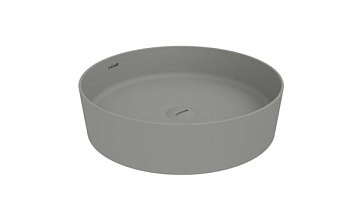 Накладная раковина Creavit Loop LP145-00CG00E-0000 холодный серый матовый