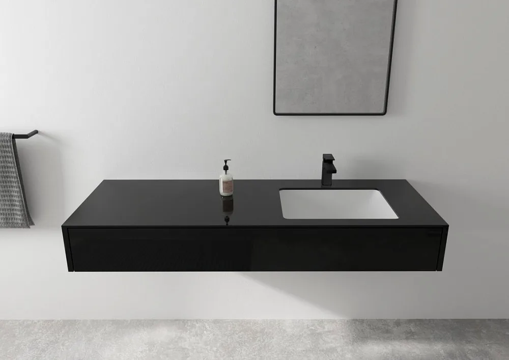 Смеситель для раковины Hansgrohe Vernis Shape 71561670 черный Sancos — официальный сайт