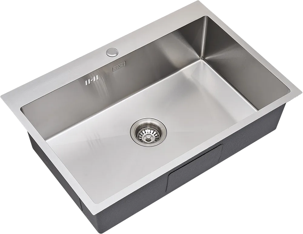 Мойка кухонная S.K.Sanitary SKS 7551 с сифоном Sancos — официальный сайт