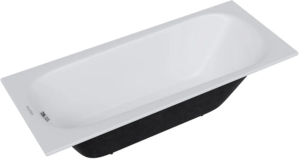 Чугунная ванна AQUATEK Сигма 150x70 см, встраиваемая, белая, на ножках Sancos — официальный сайт