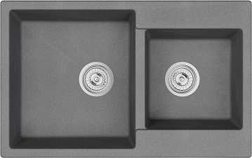 Мойка кухонная Emar Quartz EMQ-2800.Q Антрацит