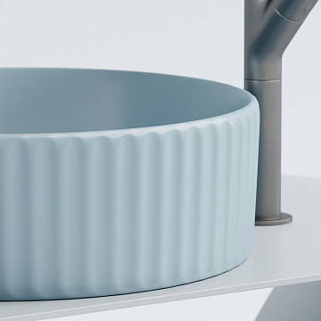 Накладная раковина Ceramicanova Element CN6057ML голубой матовый