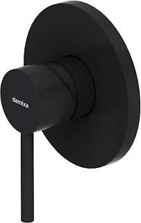 Встраиваемый смеситель Damixa Scandinavian Pure 367500300 С ВНУТРЕННЕЙ ЧАСТЬЮ, черн